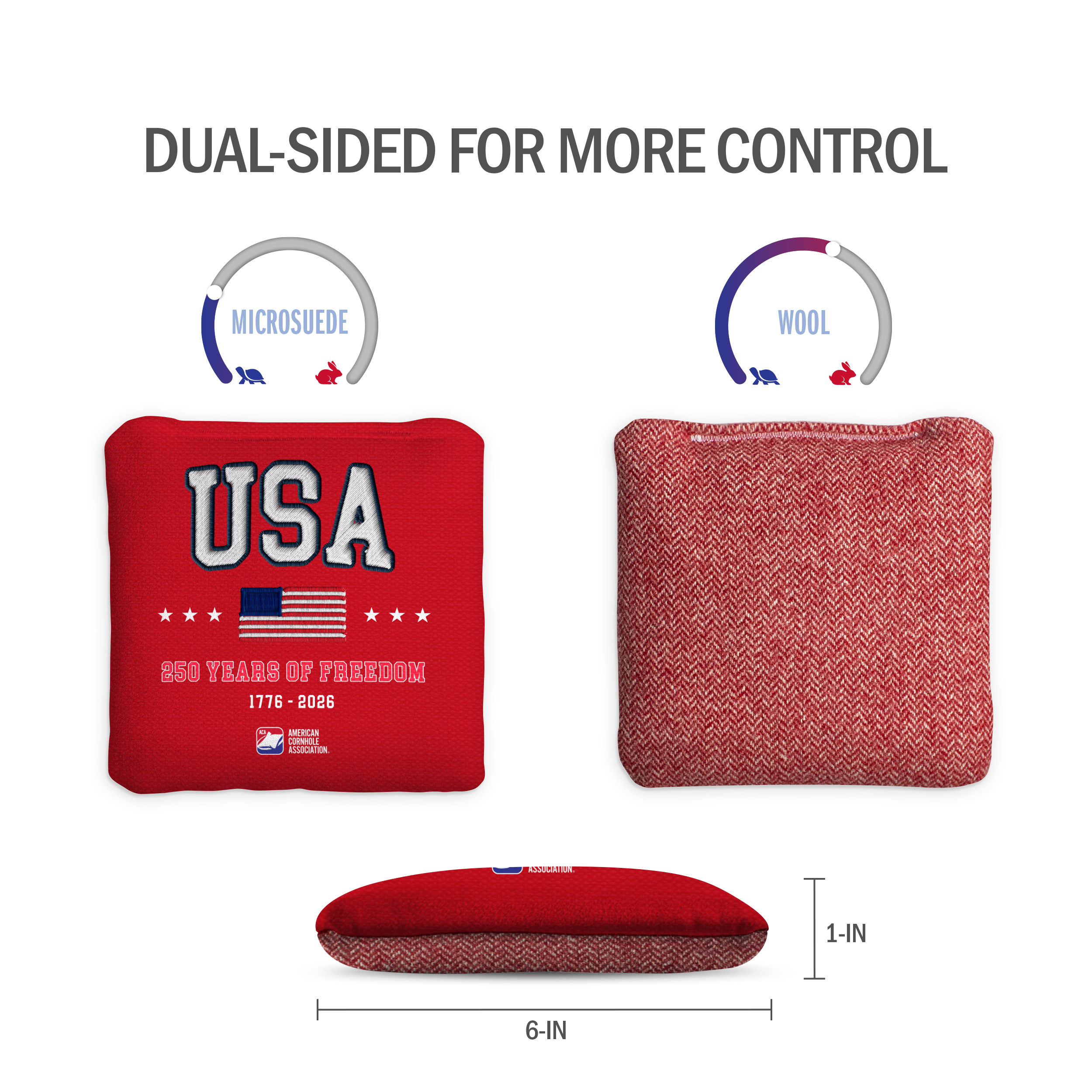 America 250 Years of Freedom Limited Edition Cornhole Set