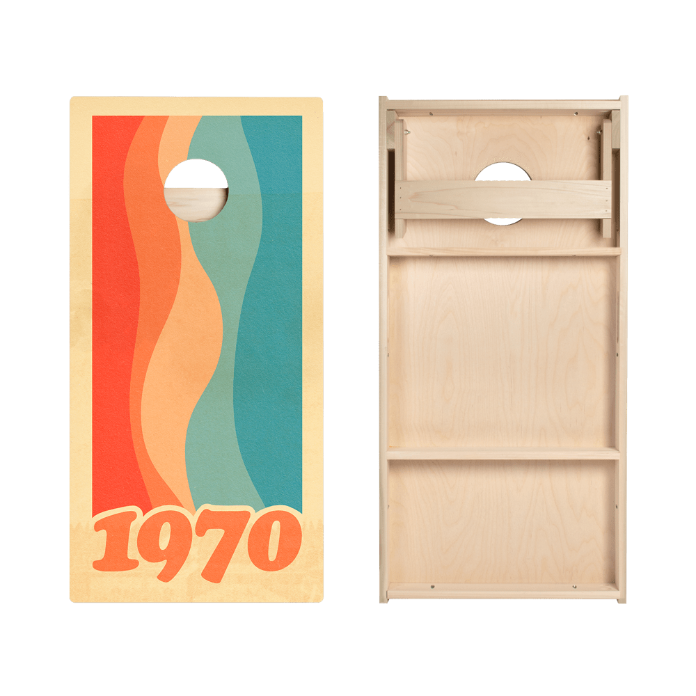 1970 Graphic Star Cornhole Boards - ACA - 000304 | American Cornhole Association