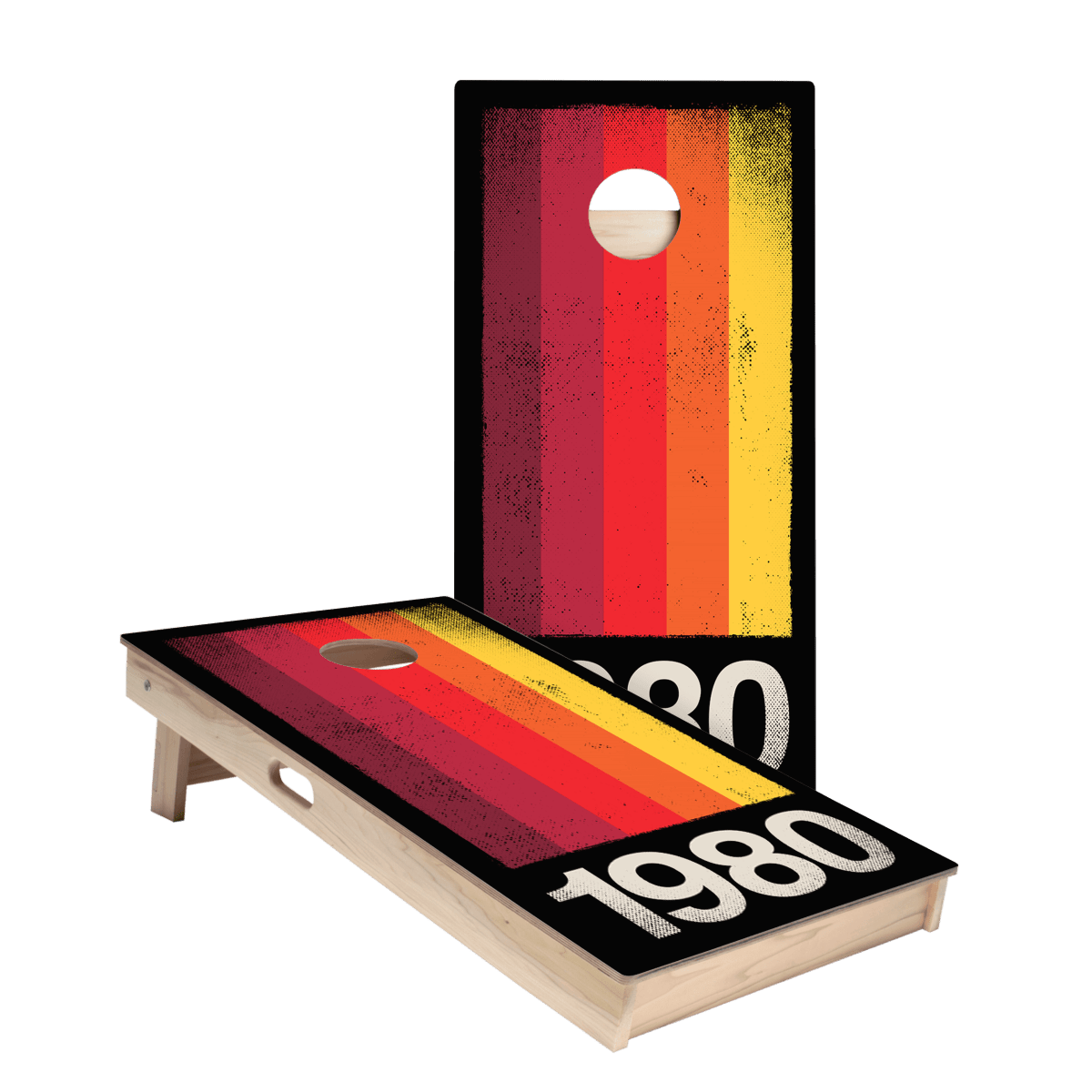 1980 Graphic Star Cornhole Boards - ACA - 000301 | American Cornhole Association