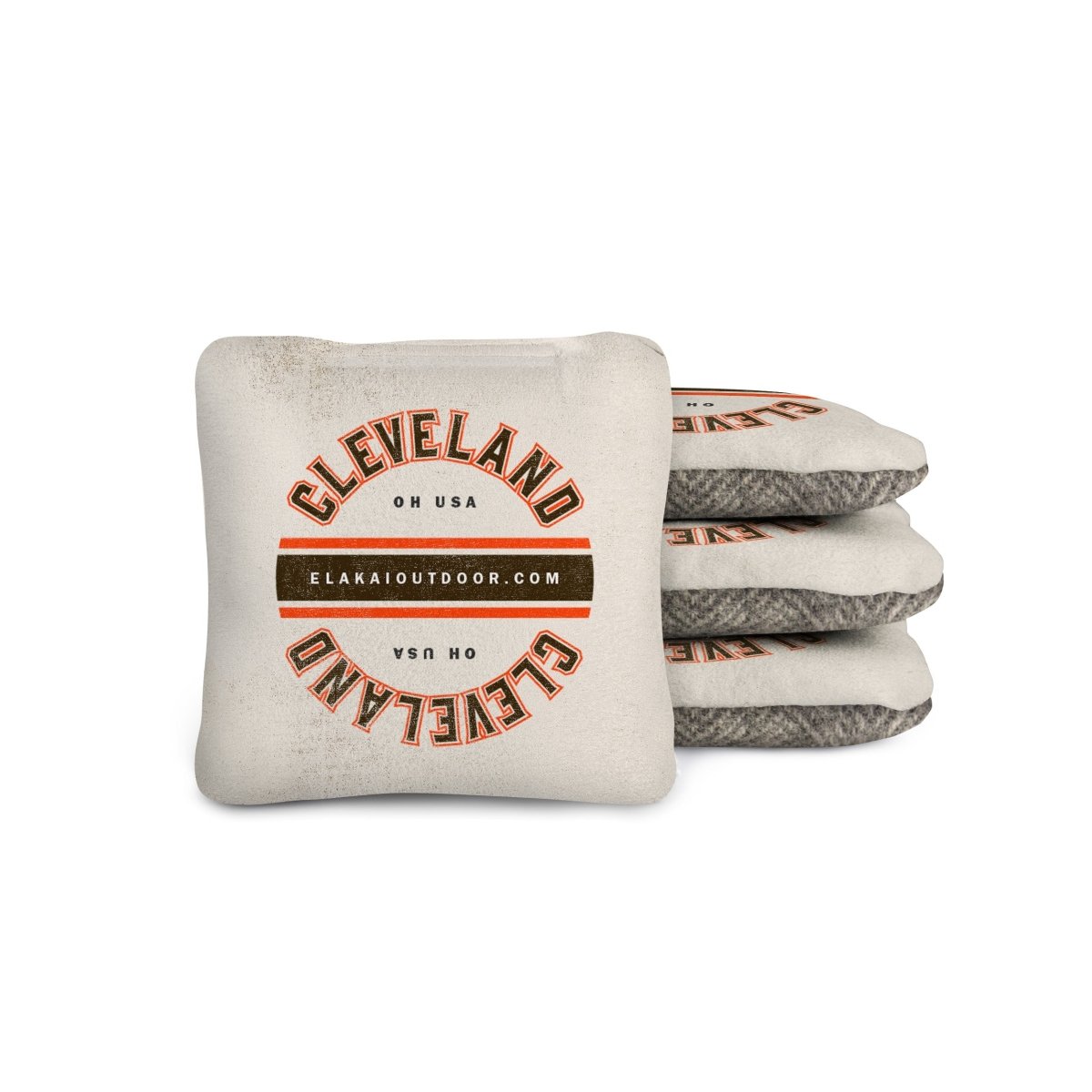 1ft x 2ft Gameday Teams Epoxy Resin Wood Compact Travel Cornhole Board Set - Pittsburgh EGCH12R-17-WB | American Cornhole Association