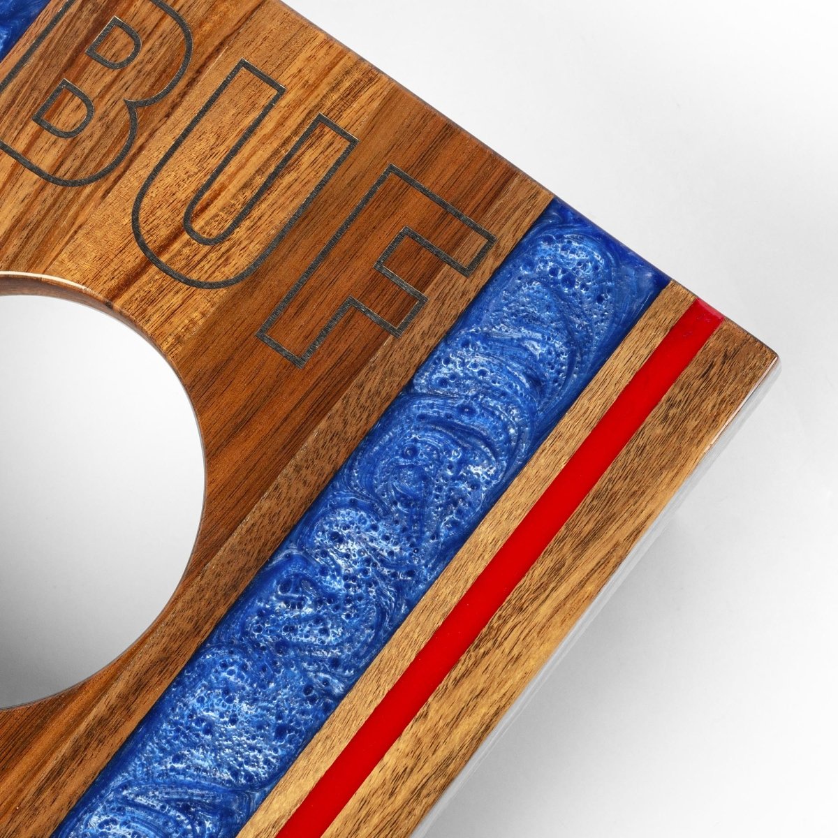 1ft x 2ft Gameday Teams Epoxy Resin Wood Compact Travel Cornhole Board Set - Pittsburgh EGCH12R-17-WB | American Cornhole Association