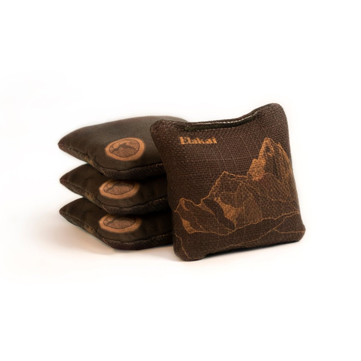 1ft x 2ft Terra Chevron Compact Travel Cornhole Board Set - EGCH12P - 02 - WB | American Cornhole Association