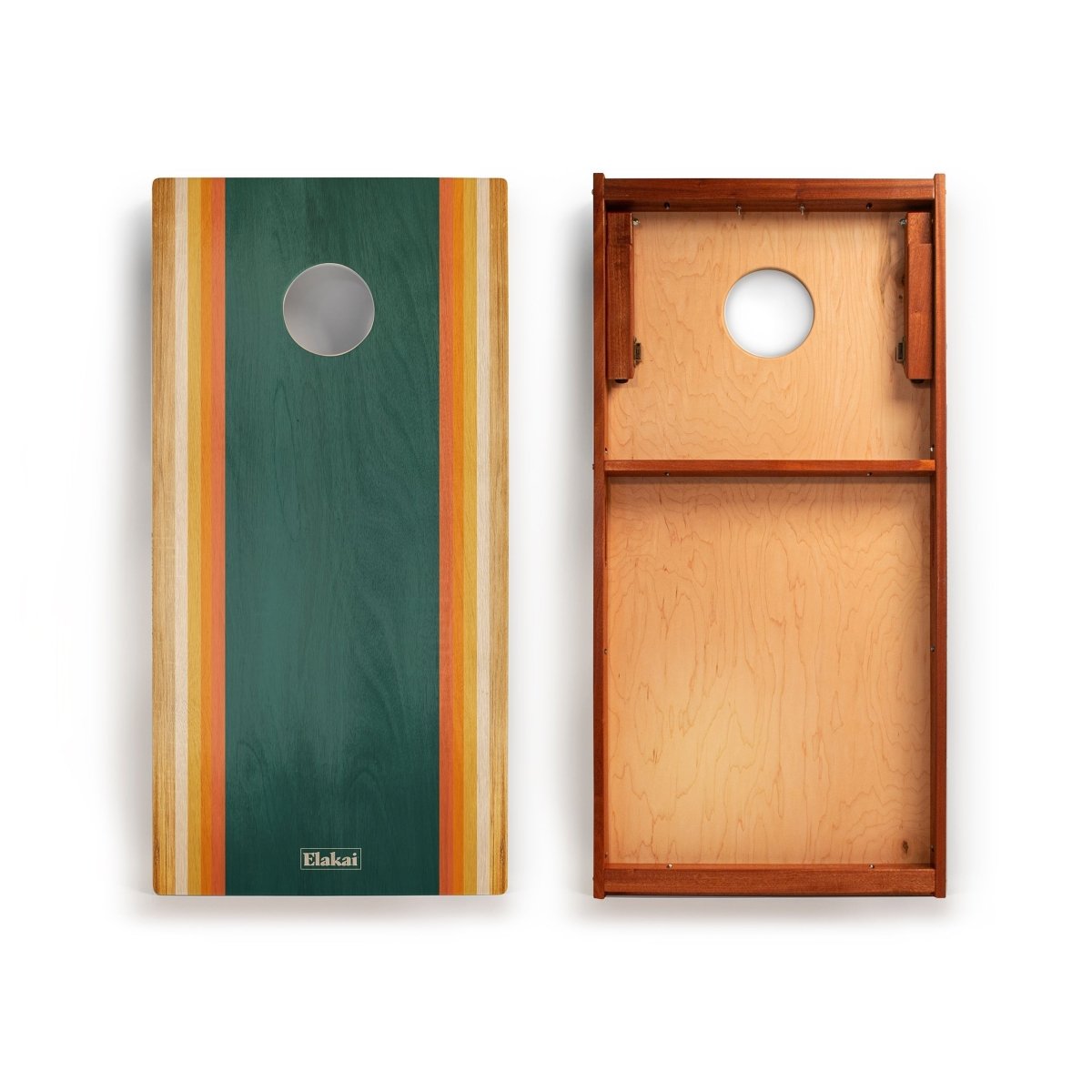 2ft x 4ft Graphic Wood Classic Cornhole Set | Coastal Surf Beach Collection - Duke Surf EGCH24P-59 | American Cornhole Association