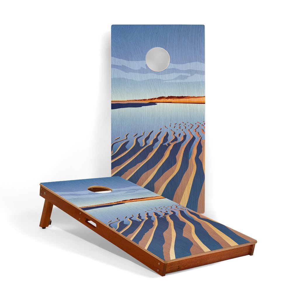 2ft x 4ft Graphic Wood Classic Cornhole Set | National Parks Inspired Collection - Cape Cod EGCH24P-23 | American Cornhole Association
