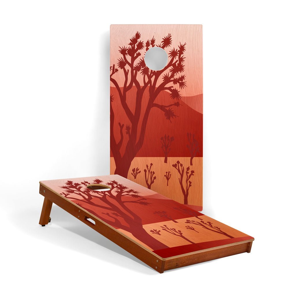 2ft x 4ft Graphic Wood Classic Cornhole Set | National Parks Inspired Collection - Joshua Tree EGCH24P-15 | American Cornhole Association