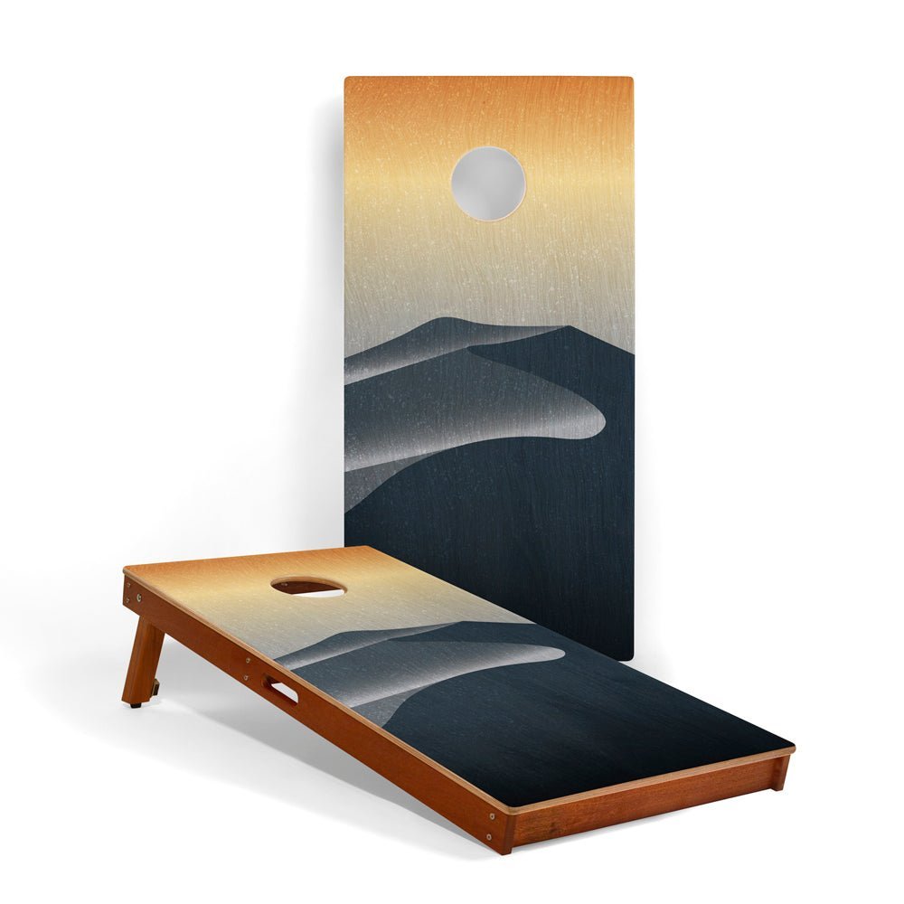 2ft x 4ft Graphic Wood Classic Cornhole Set | National Parks Inspired Collection - Mojave EGCH24P-09 | American Cornhole Association