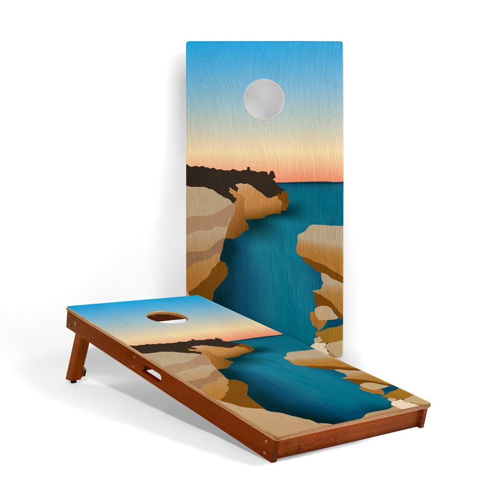 2ft x 4ft Graphic Wood Classic Cornhole Set | National Parks Inspired Collection - Pictured Rocks EGCH24P-24 | American Cornhole Association