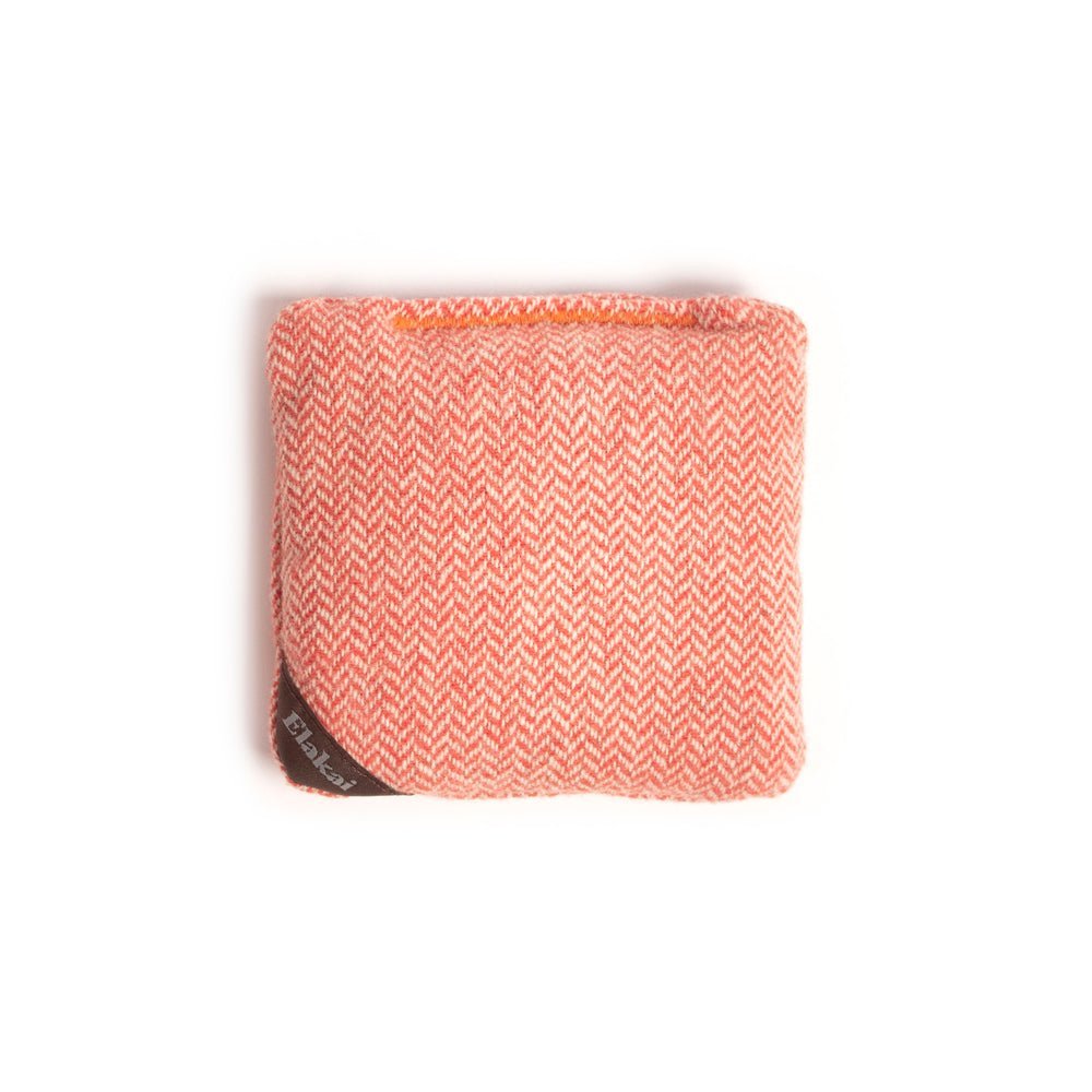 4 - in Travel Herringbone Cornhole Bags | Premium All - Weather Collection - Tangerine Orange EGCB44H-01 | American Cornhole Association