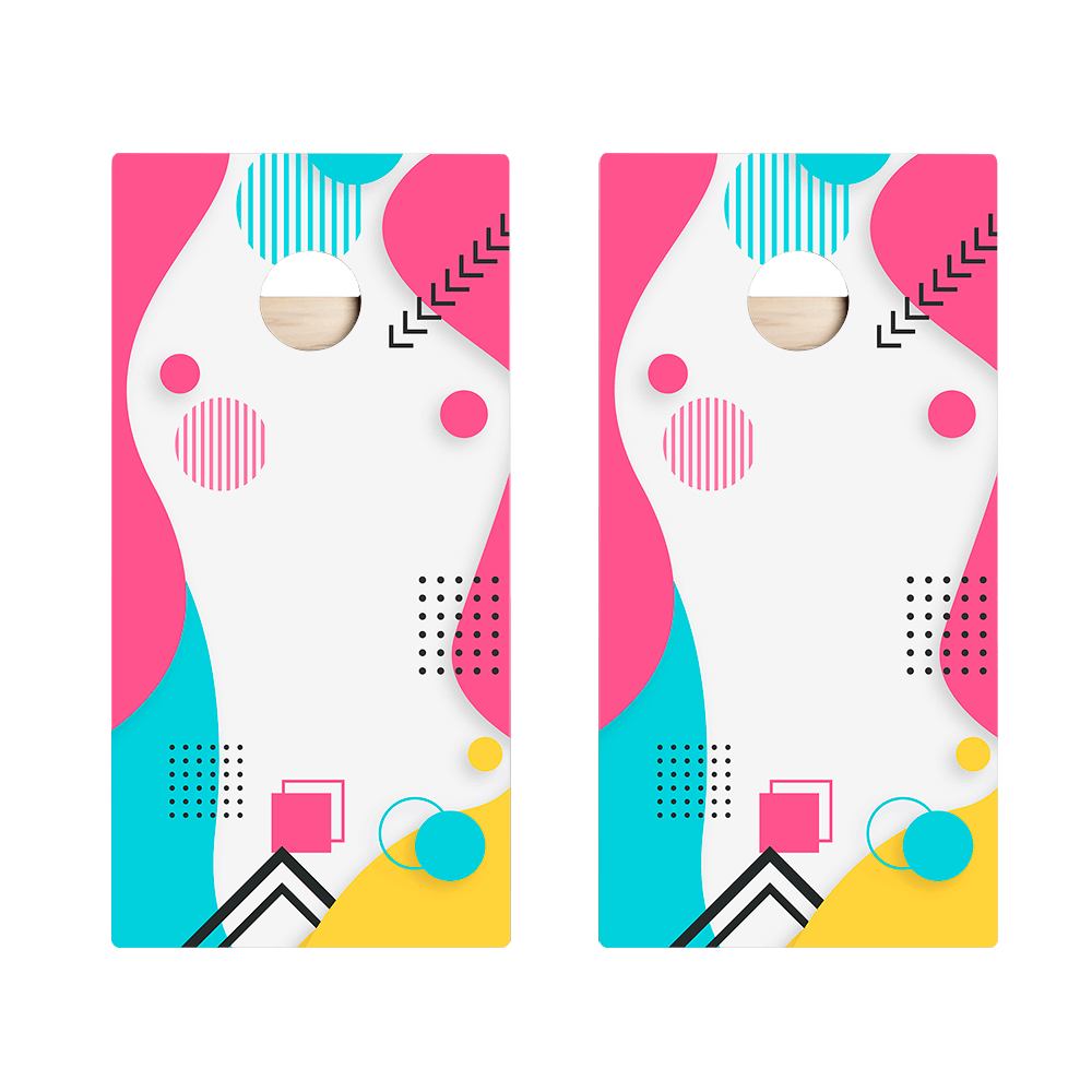 80s Pop Art Star Cornhole Boards, - American Cornhole Association