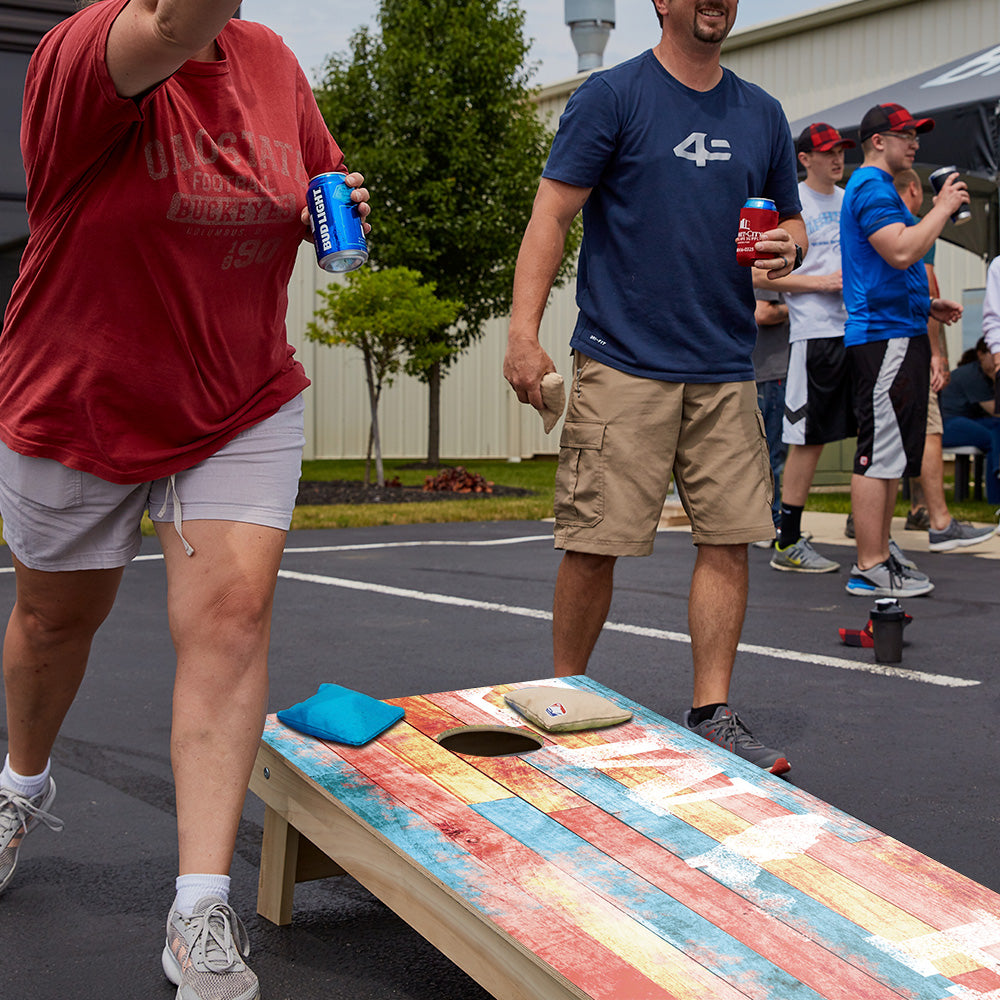 Home State Painted Wood Florida Star Cornhole Boards