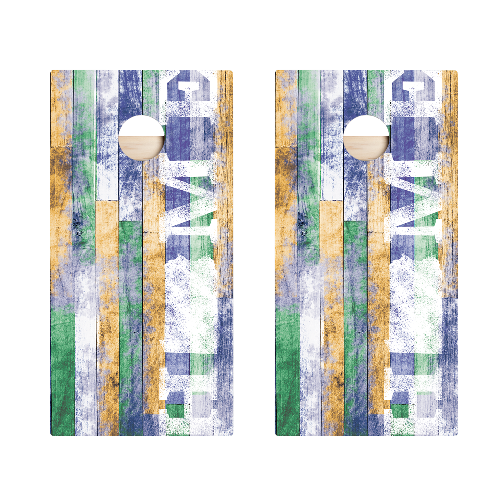 Home State Painted Wood Pennsylvania Star Cornhole Boards