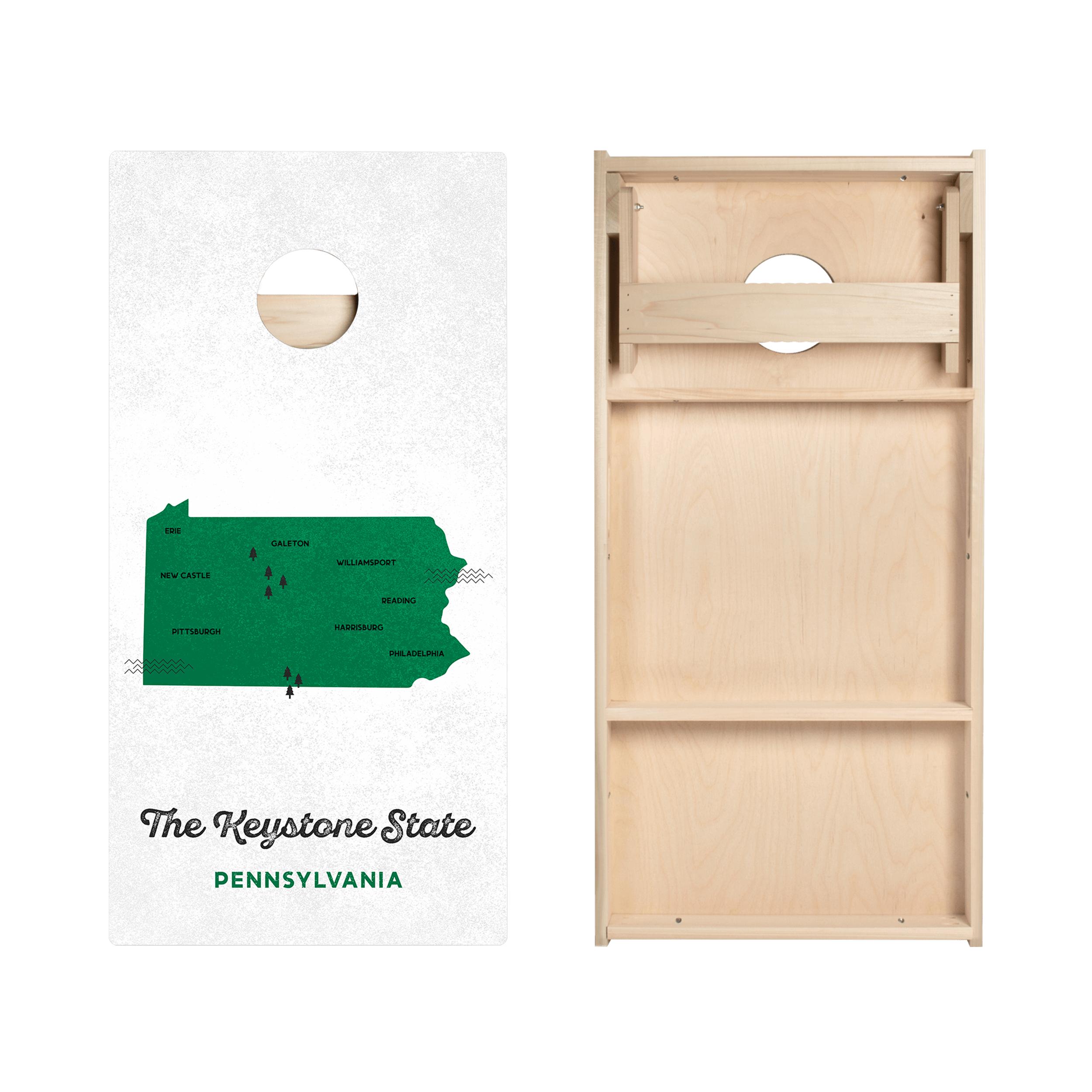 Keystone State Star Cornhole Boards