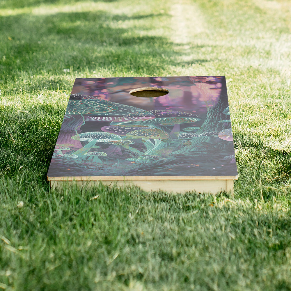 Trippin Garden Star Cornhole Boards