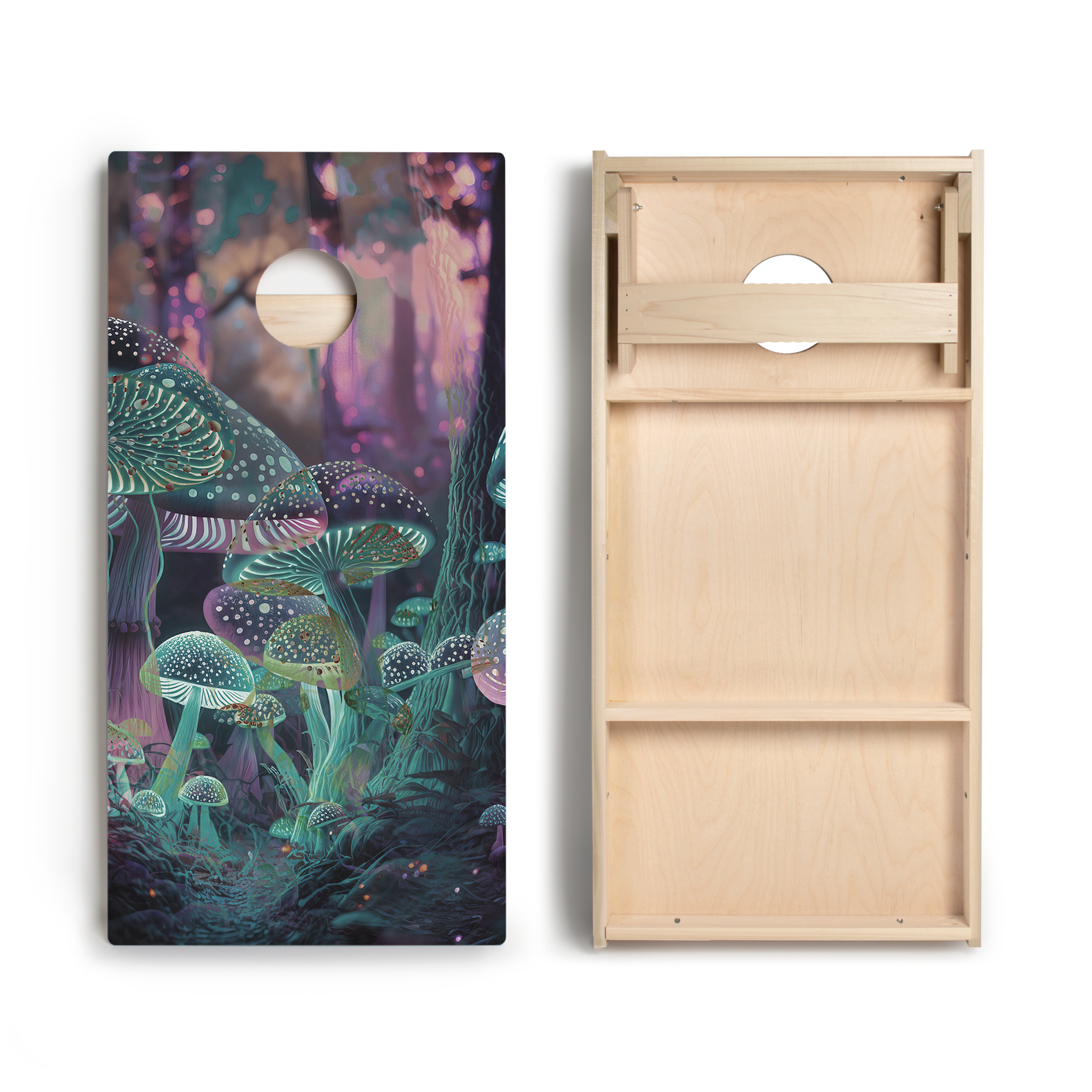 Trippin Garden Star Cornhole Boards