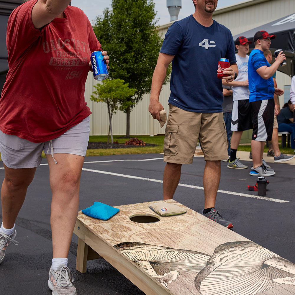 Into the Woods Star Cornhole Boards