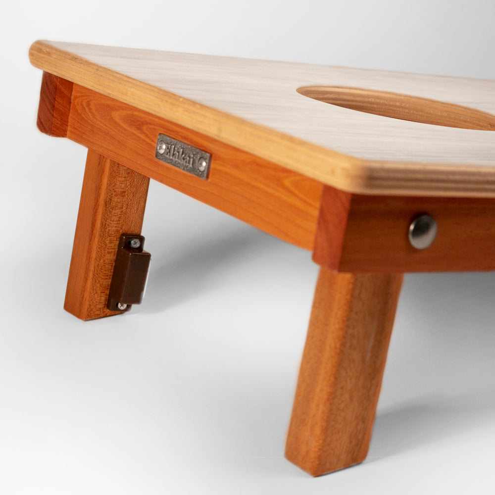 1ft x 2ft Silver Chevron Compact Travel Cornhole Board Set