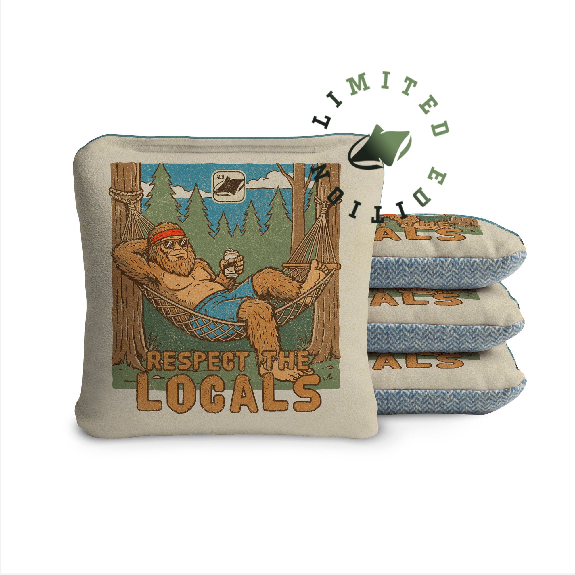 Respect the Locals Limited Edition Synergy Soft Cornhole Bags | 06.26 DROP