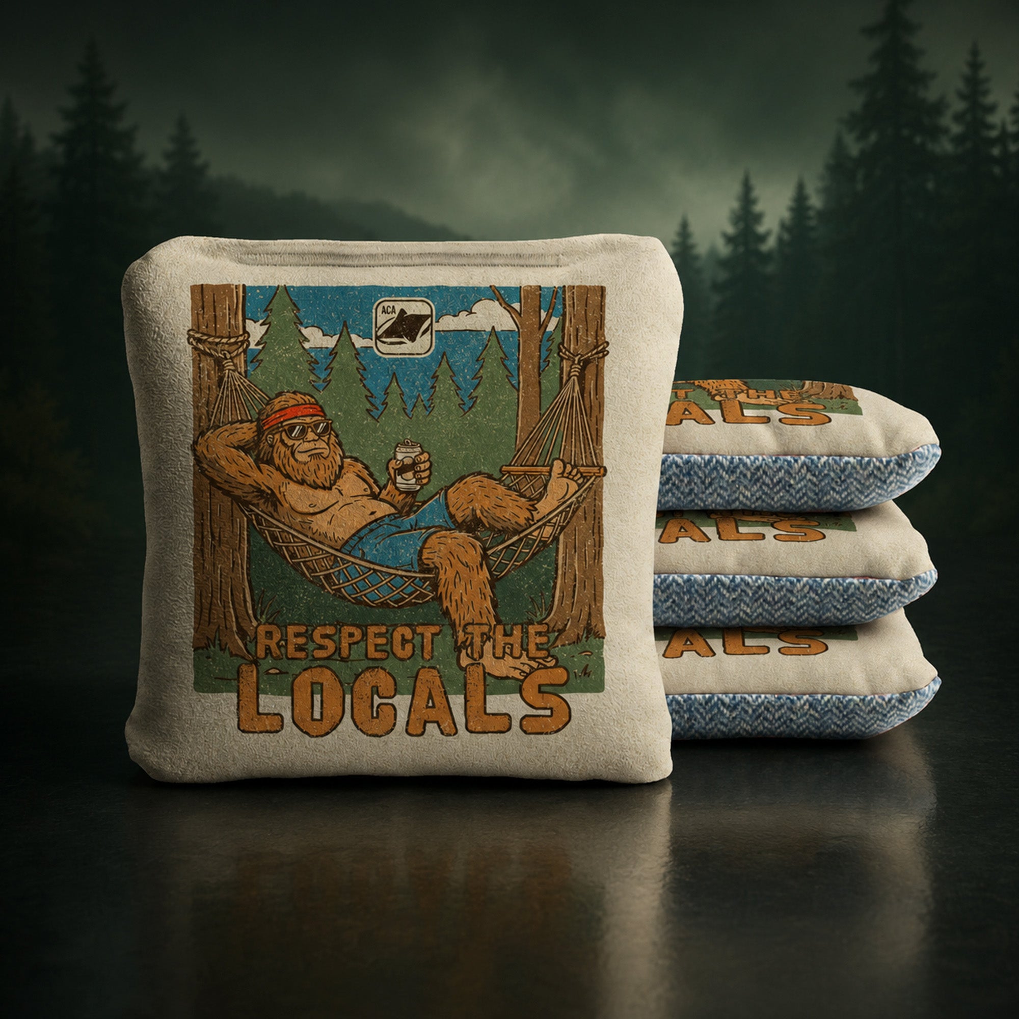 Respect the Locals Limited Edition Synergy Soft Cornhole Bags | 06.26 DROP