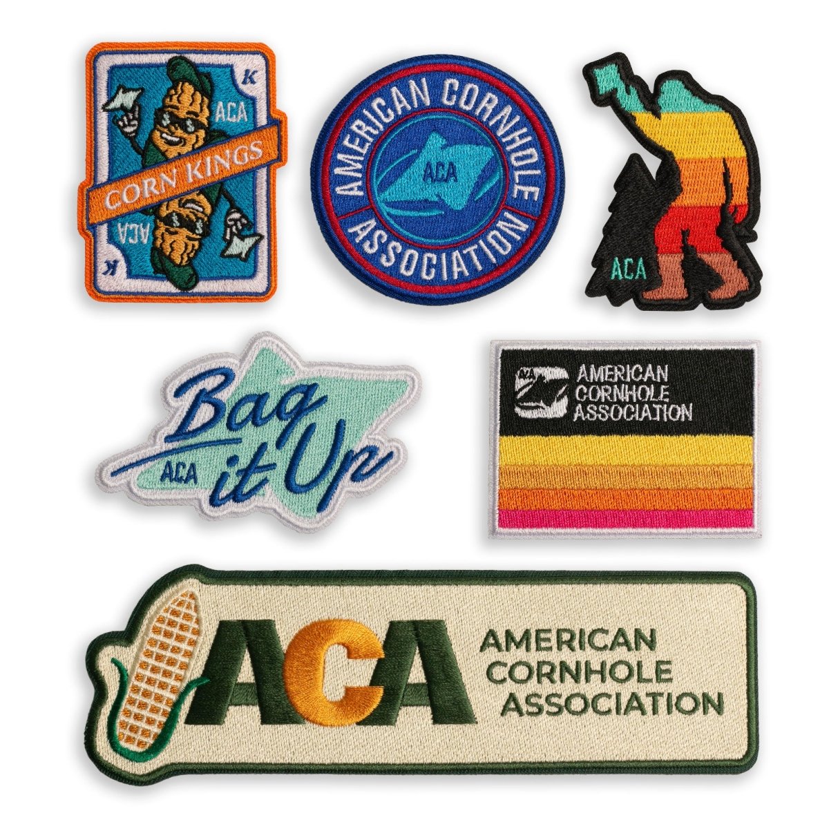 ACA Bag It Up Cornhole Patch, - American Cornhole Association
