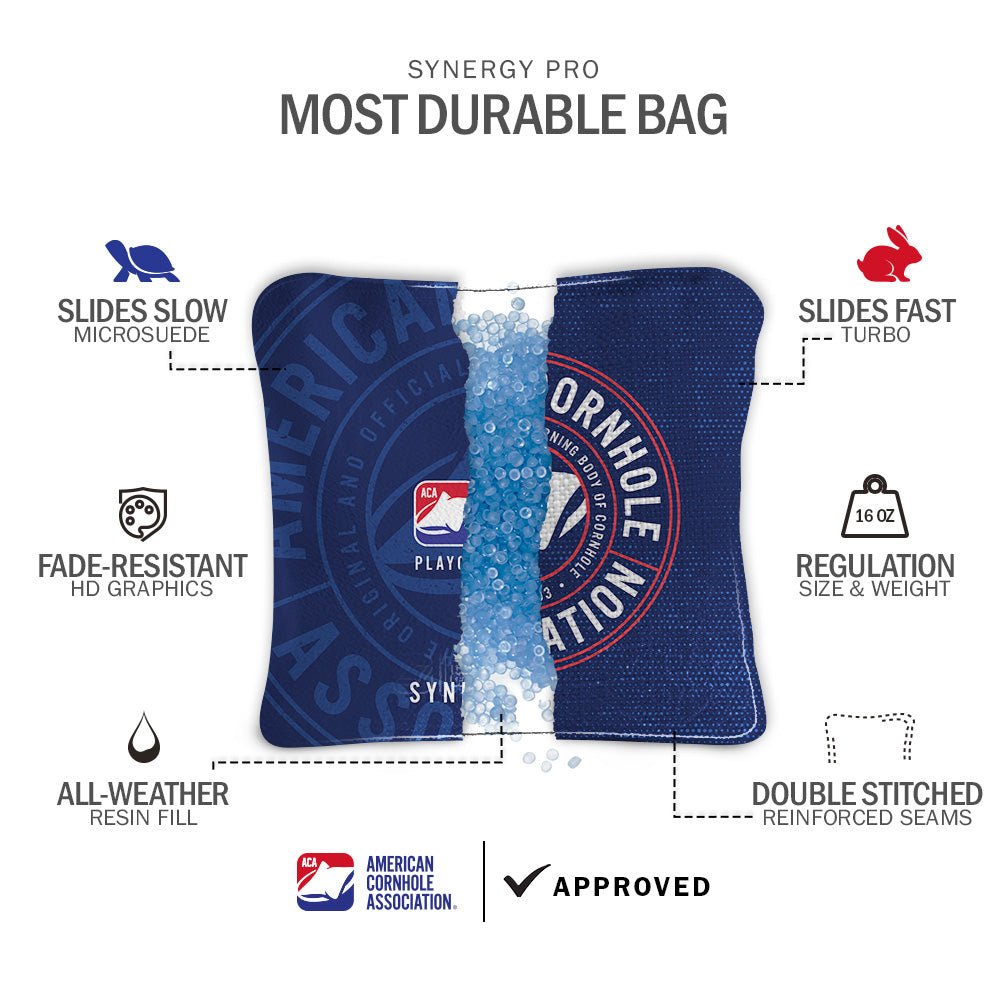 ACA Tournament Sig Pro 2x4 Regulation Cornhole Bundle - | American Cornhole Association