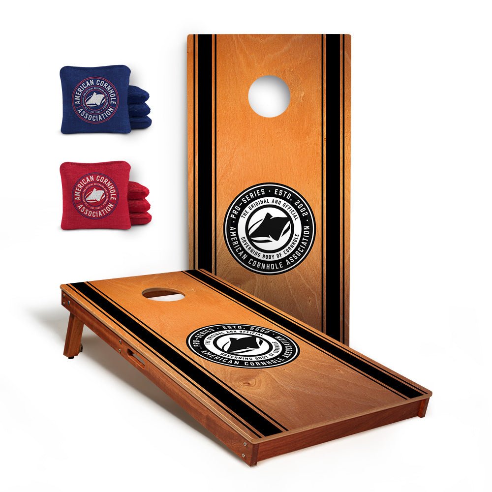 ACA Tournament Sig Pro 2x4 Regulation Cornhole Bundle - | American Cornhole Association