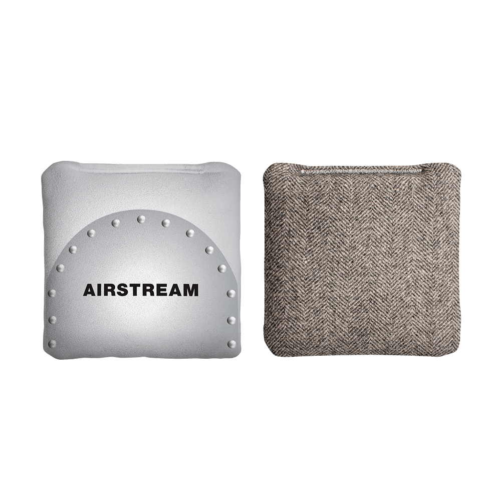 Airstream Gray Riveted Synergy Soft Cornhole Bags, Gray - American Cornhole Association