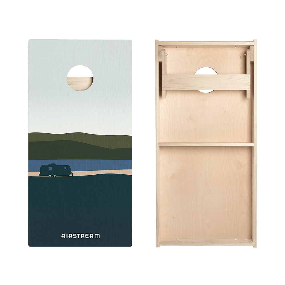 Airstream Lake View Star Cornhole Boards, - American Cornhole Association