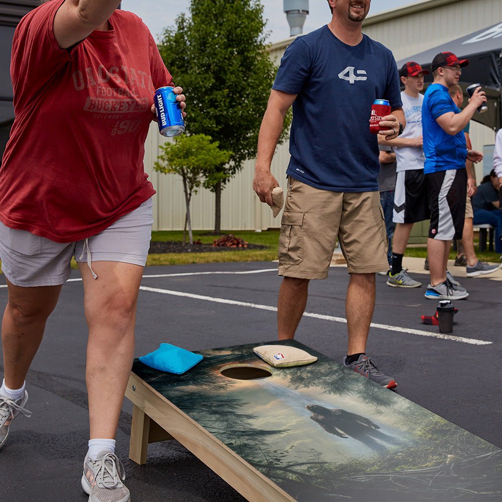 Alien Sasquatch Star Cornhole Boards, - American Cornhole Association