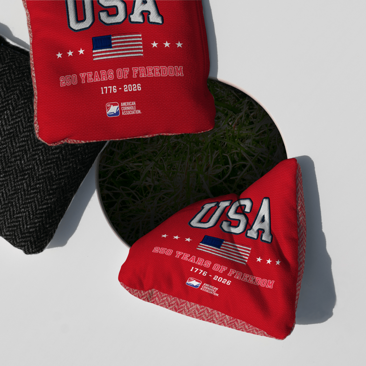 America 250 Years of Freedom Limited Edition Cornhole Set - | American Cornhole Association