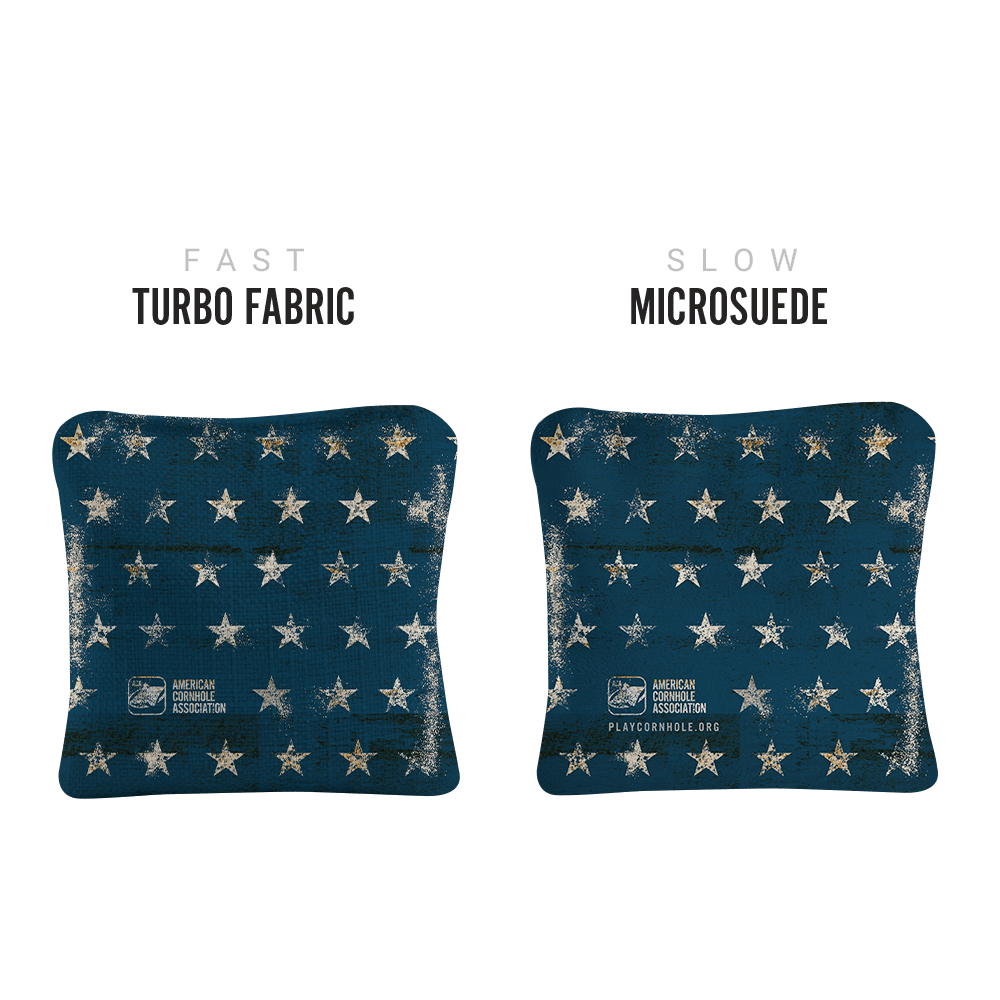 American Flag Official ACA Regulation 2x4 Cornhole Set - | American Cornhole Association