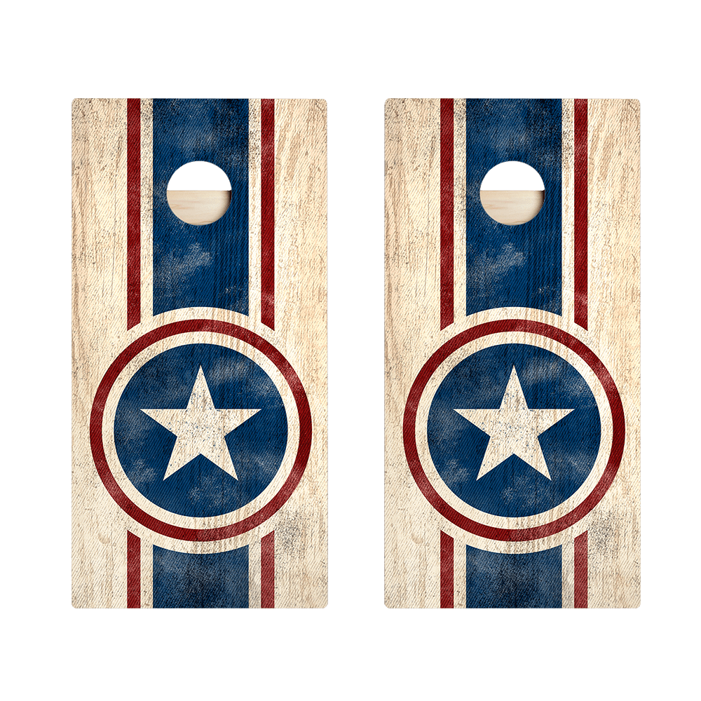 American Hero Star Cornhole Boards, - American Cornhole Association