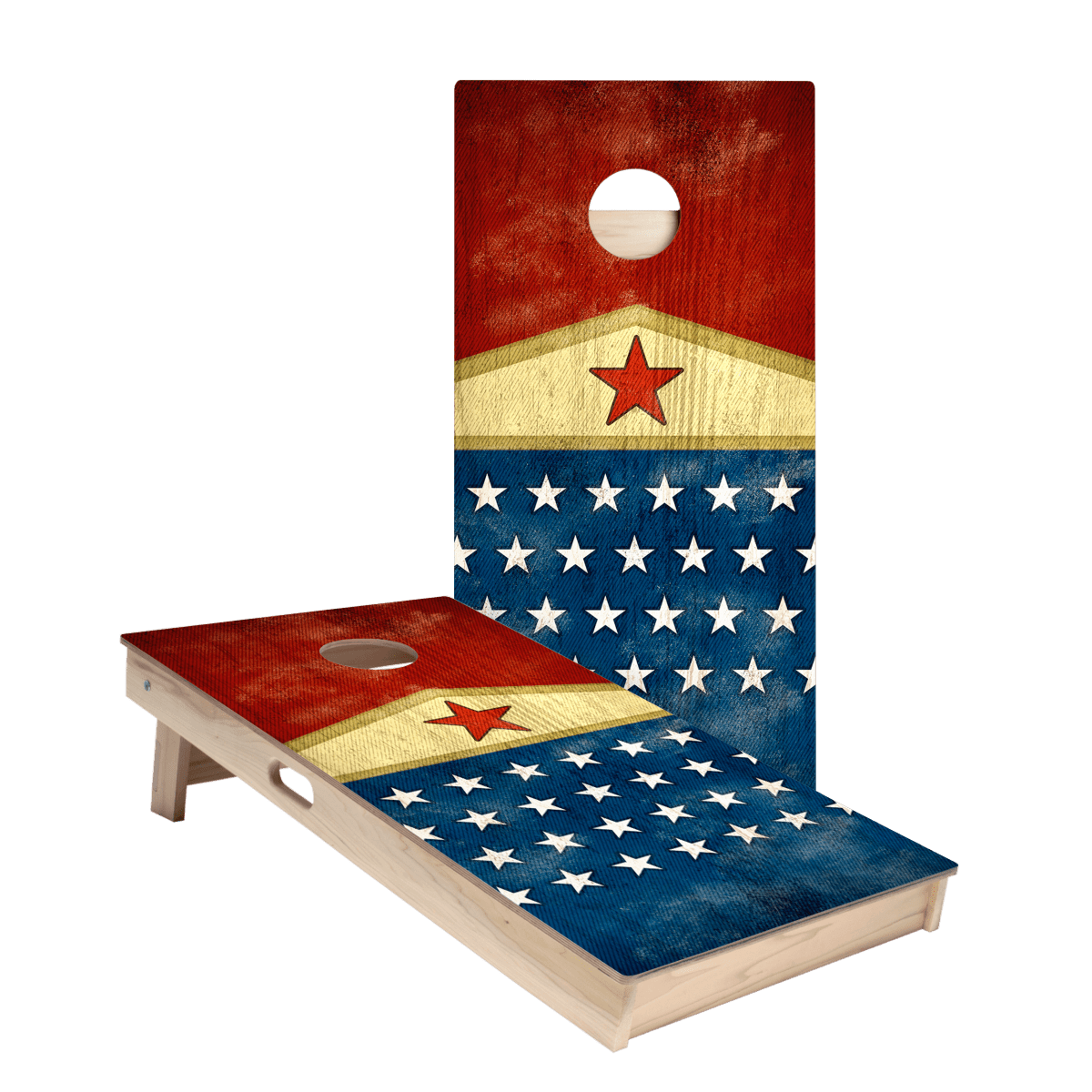 American Stars Star Cornhole Boards, - American Cornhole Association