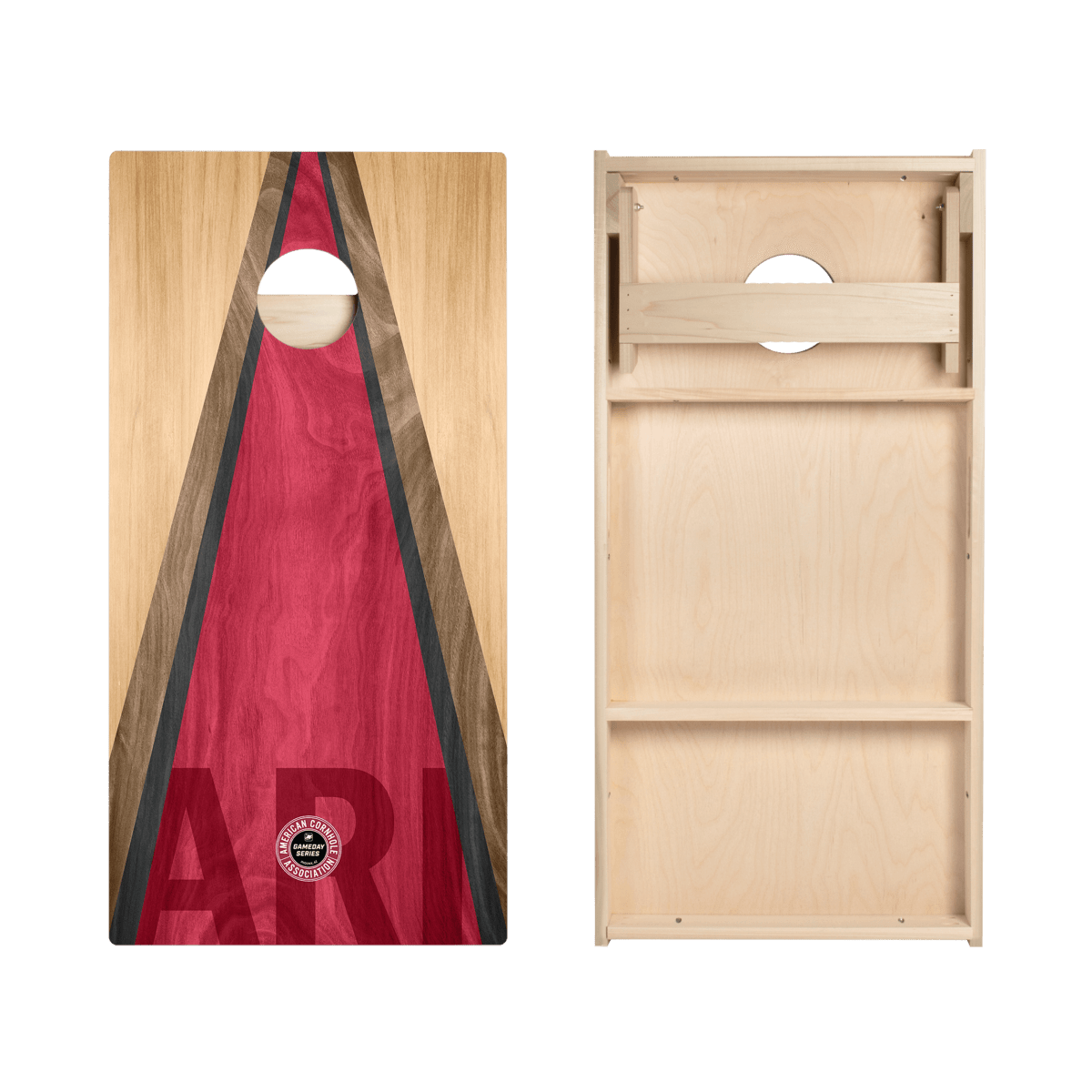 Arizona Football Gameday Classic Triangle Star Cornhole Boards - American Cornhole Association