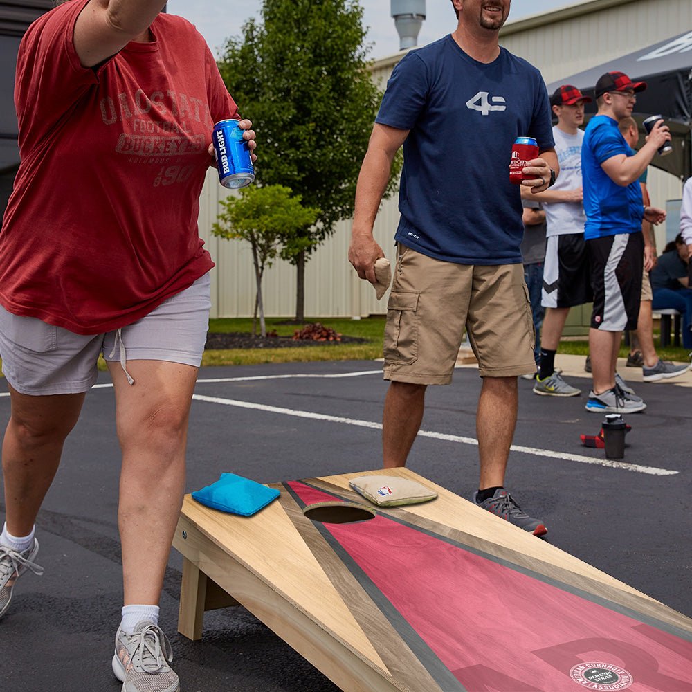 Arizona Football Gameday Classic Triangle Star Cornhole Boards - SKU: ACA-000444 | American Cornhole Association