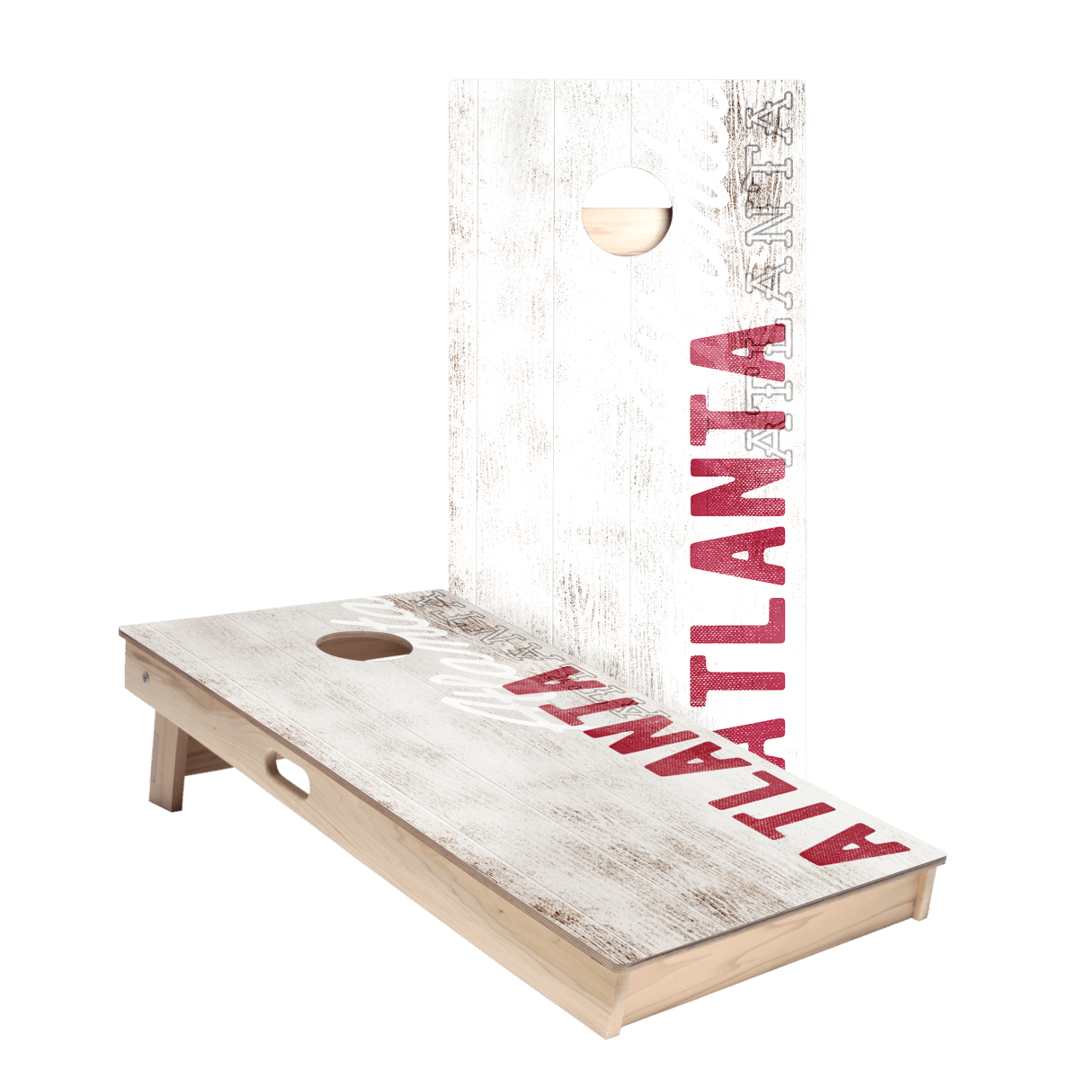 Atlanta Football Vintage Gameday Star Cornhole Boards, - American Cornhole Association