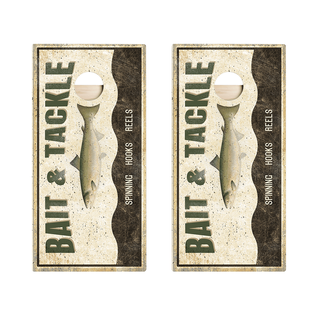 Bait And Tackle Star Cornhole Boards, - American Cornhole Association