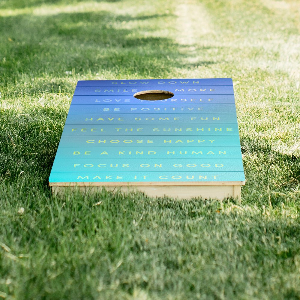 Be Your Best Star Cornhole Boards - ACA - 000275 | American Cornhole Association