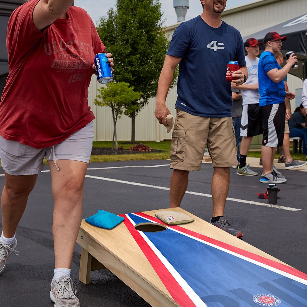 Buffalo Football Gameday Classic Triangle Star Cornhole Boards - ACA - 000447 | American Cornhole Association