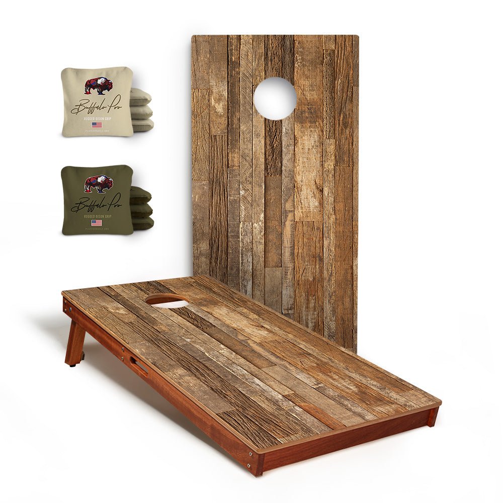 Buffalo Pro Sig Pro 2x4 Regulation Cornhole Bundle - | American Cornhole Association