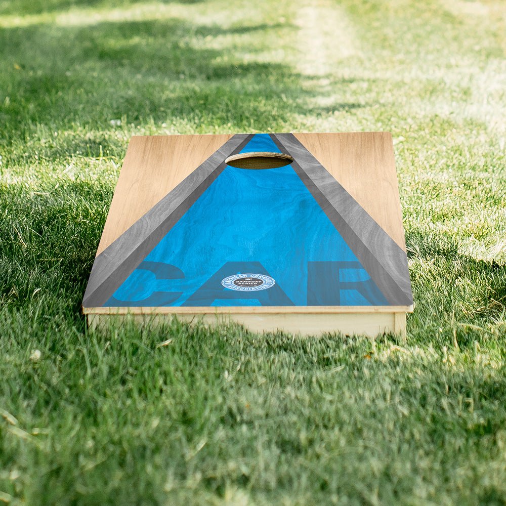 Carolina Football Gameday Classic Triangle Star Cornhole Boards - ACA - 000448 | American Cornhole Association
