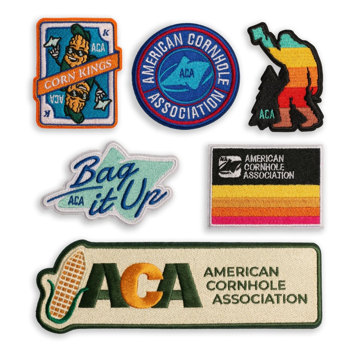 Classic ACA Badge Patch, - American Cornhole Association