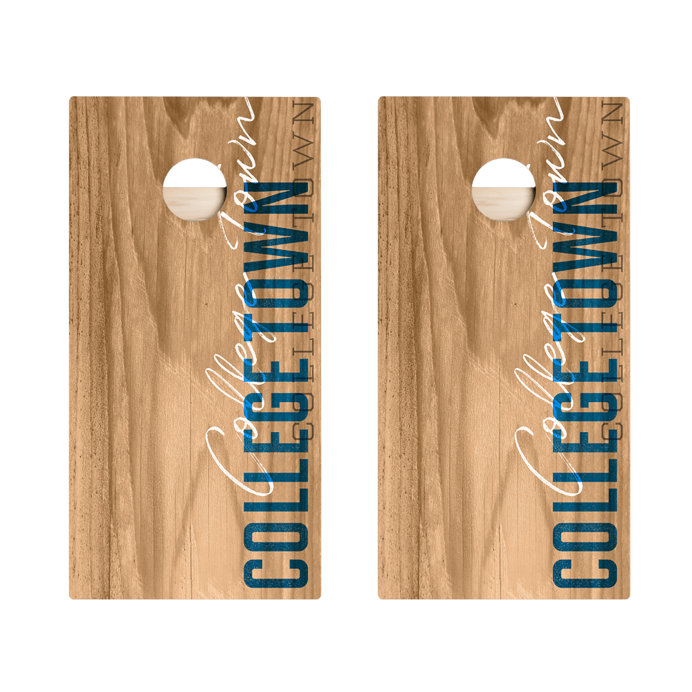 College Town Campus Gameday Star Cornhole Boards - ACA - 000204 | American Cornhole Association