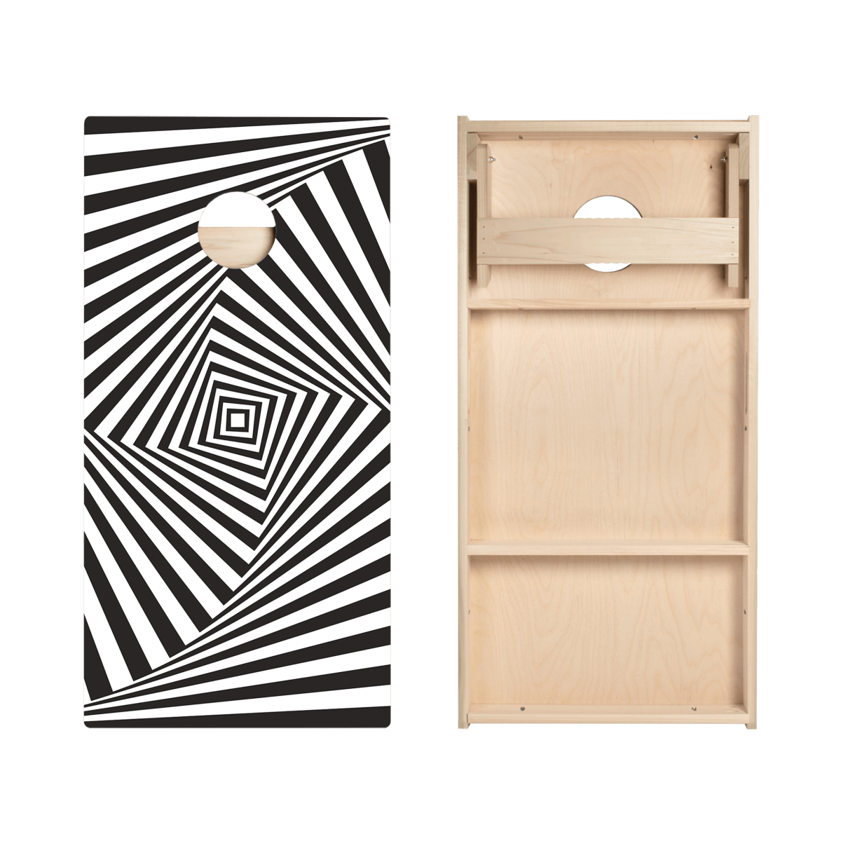 Cube Optical Illusion Star Cornhole Boards, - American Cornhole Association