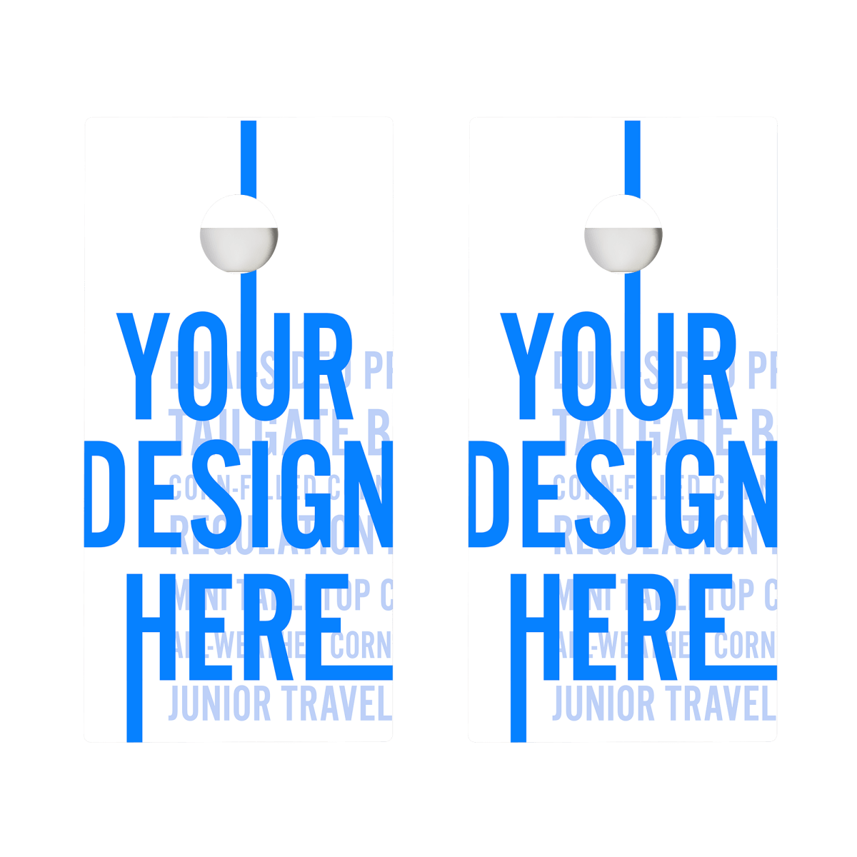 Custom Versatex All - Weather Cornhole Boards, - American Cornhole Association
