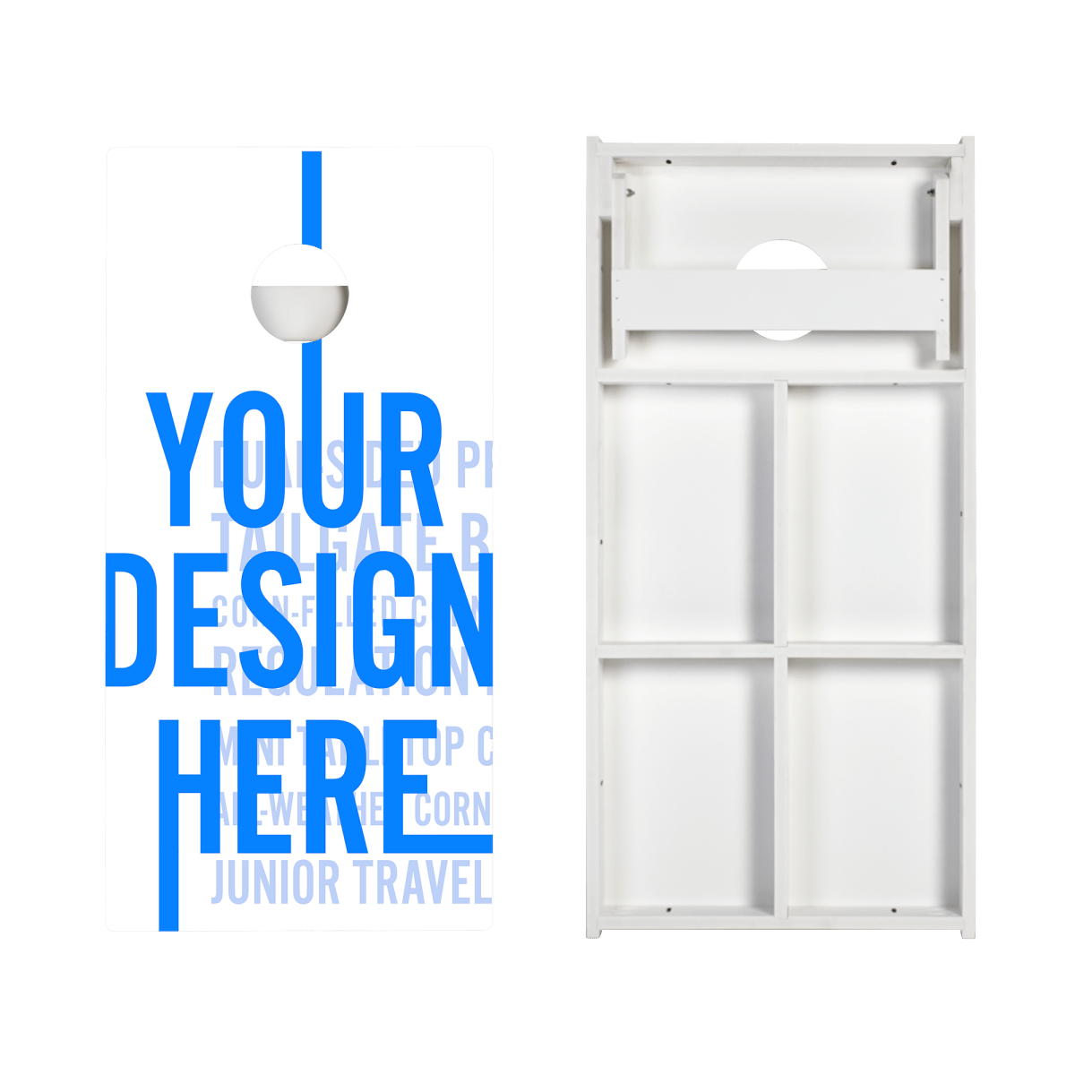 Custom Versatex All - Weather Cornhole Boards, - American Cornhole Association