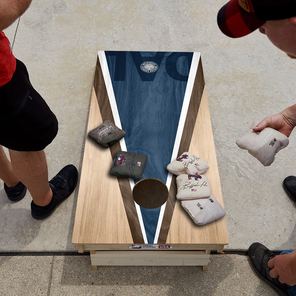 Dallas Football Gameday Classic Triangle Star Cornhole Boards - ACA - 000452 | American Cornhole Association