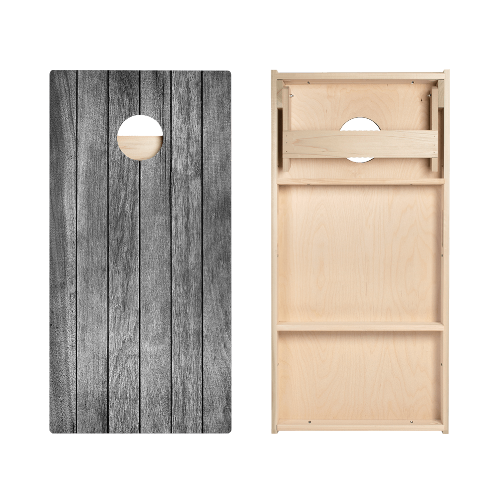 Dark Large Panel Wood Star Cornhole Boards - ACA - 000012 | American Cornhole Association