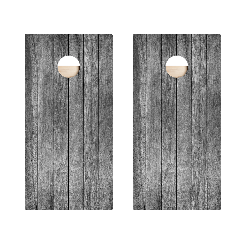 Dark Large Panel Wood Star Cornhole Boards - ACA - 000012 | American Cornhole Association