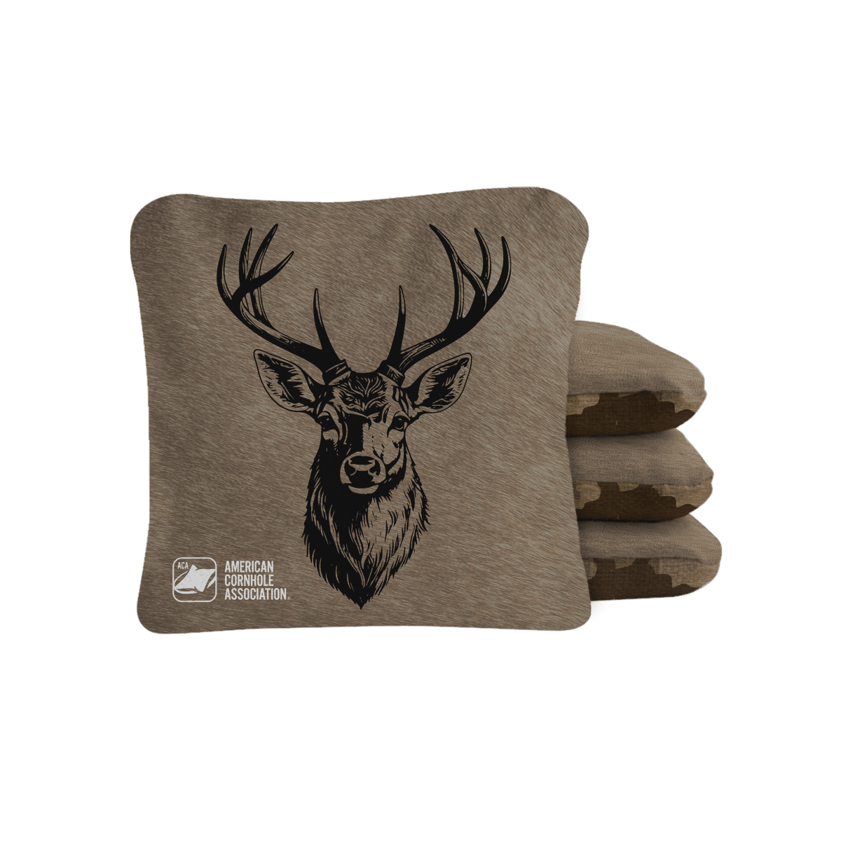 Deer Camo Synergy Pro Cornhole Bags - Brown 106208-382 | American Cornhole Association