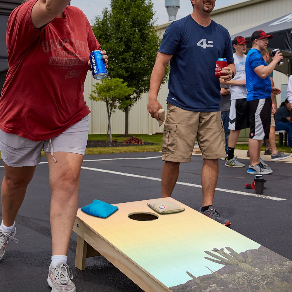 Desert Lands Star Cornhole Boards - ACA - 000524 | American Cornhole Association
